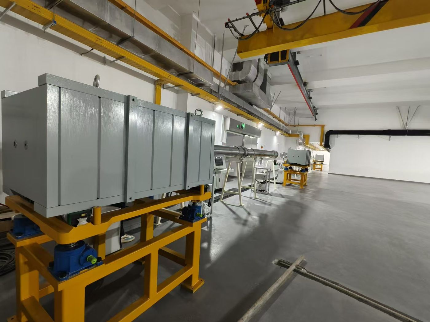 ECANS experimental equipment