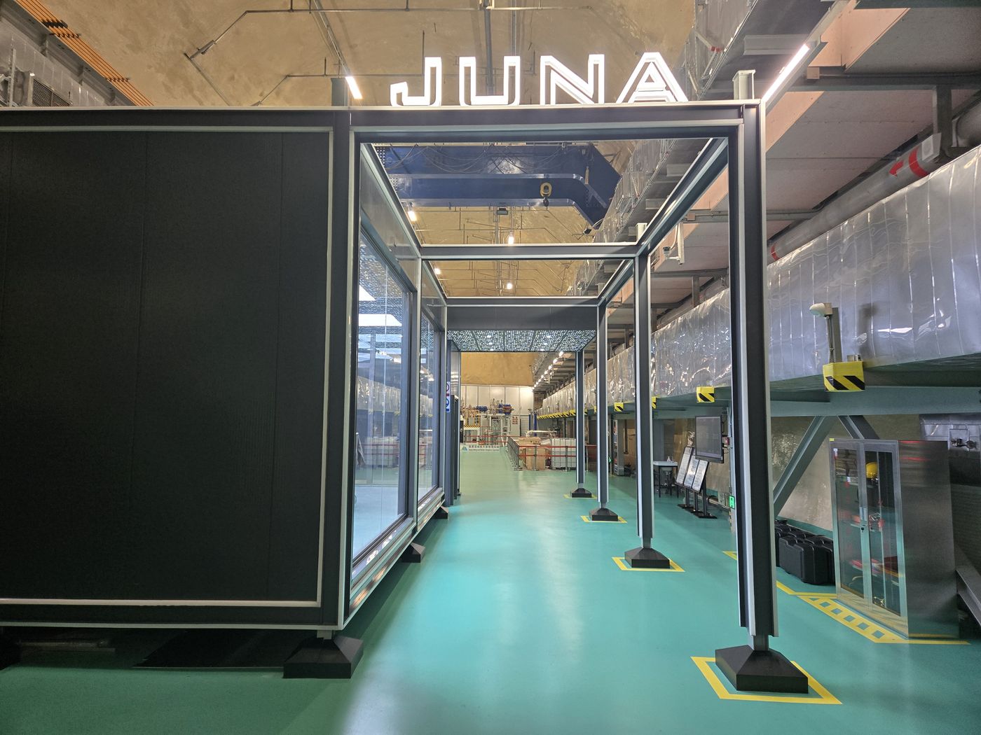 JUNA laboratory entrance
