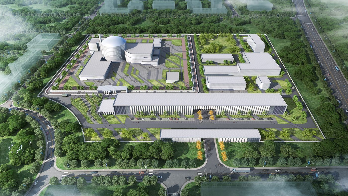 THFR campus aerial rendering